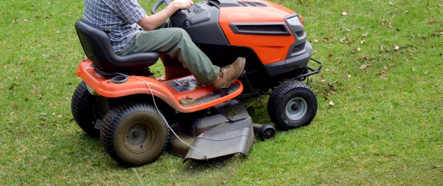 Things That Can Cause Lawnmower Tire Damage