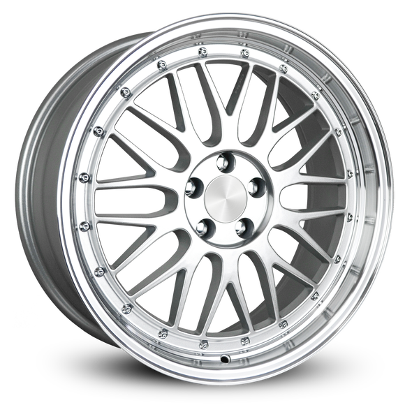 PRO TRAK | Silver Polished Lip | 18x8.0 ( 5x100 )