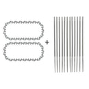 Hipa Full Skip Chain 3/8" .050" 105 DL 32 Inch For Husqvarna 372XP 395XP 572XP Echo CS-600P CS-620P Jonsered 670 Stihl MS660 066 MS460 Poulan Chainsaw-5
