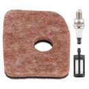 Hipa 4241 120 1800 Air Filter Kit for Stihl BG56 BG66 BG86 SH56 SH86 BR200 Leaf Blower-1