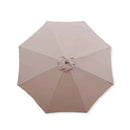 11ft Market Patio Umbrella 8 Rib Replacement Canopy Taupe-1