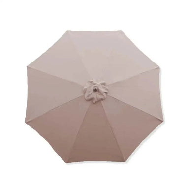 11ft Market Patio Umbrella 8 Rib Replacement Canopy Taupe