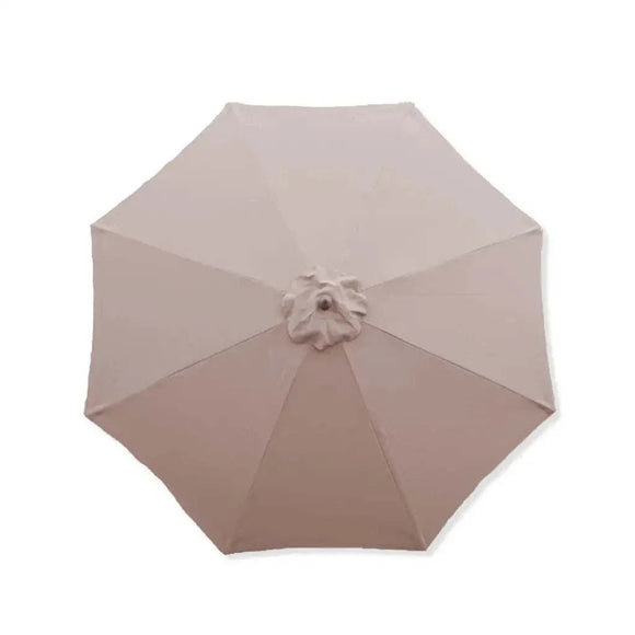 11ft Market Patio Umbrella 8 Rib Replacement Canopy Taupe