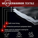 Light Weight Motorcycle Cover (XL) with Cable & Lock. Fits up to 94" Length Medium Cruiser, Large Sport Bike-7