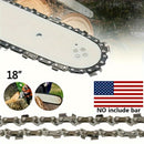 Hipa 18" Chain.325.050 72 DL Full Chisel For Husqvarna Jonsered Echo Dolmar Chainsaw-8