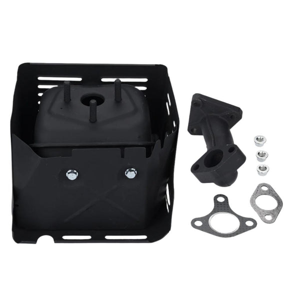 GX390 Muffler Assembly for Honda GX340 GX 390 340 11HP 13HP Harbor Freight Engine Water Pump Snowblower Pressure Washer Replace 18310-ZE2-W61