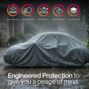 Car Cover for Volkswagen Beetle, Small Sports Car Amor 161"L x 70"W x 55"H Poly 200 Grey-5