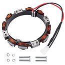 Hipa 592831 Alternator Dual Circuit with 845907 Regulator for Briggs & Stratton 394890 393374 691185 & 696459 691063 393800 391735 Lawn Mower Tractor-1