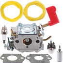 Hipa Carburetor Kit for Poulan PP446 PP446T SM446E PP136E PPB100E PPB150E PPB200E PPB250E PPB300E Trimmer Pole Pruner #545006017 C1U-W32-1