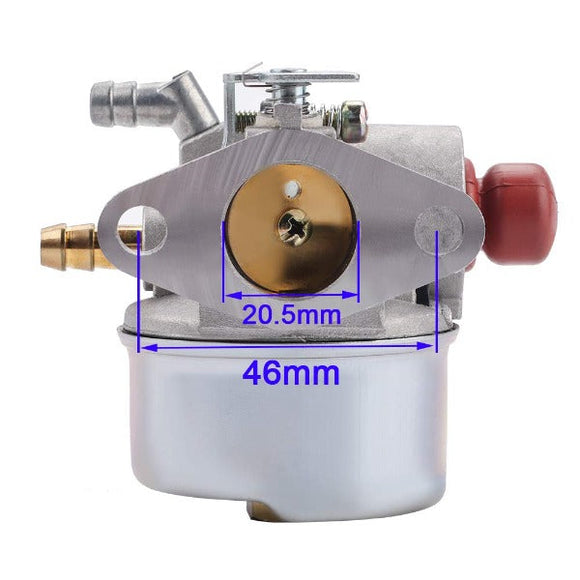 Hipa Carburetor Kit for Tecumseh OH195EA OHH45 OHH60 OHH55 OHH50 5.5 6.0 6.5 HP Engine Lawn Mower #640004 640014 640025 640025C + 36634 Air Filter