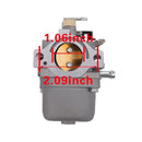 Hipa Carburetor Kit for Toro 71300 71301 S2-12B502 R3-10B404 R3-10B404 R3-12B602 56185 56176 70080 70081 70082 70084 70089 70100 70120 70131 70141 70142 Mower BS 495706-3