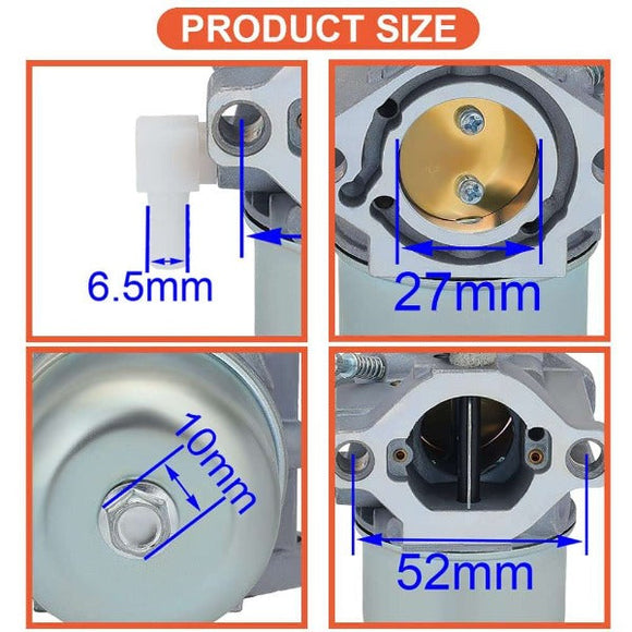 Carburetor Kit For 694526 690119 690118 690115 690111 499029 Generac PowerBoss 5000 5500 Generator 19G400 19G412 Briggs Stratton 10HP Engine Mower