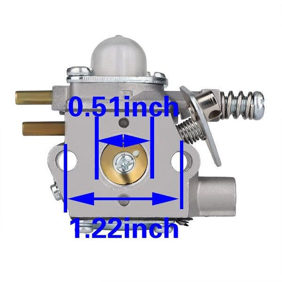 Hipa Carburetor Kit For Echo SRM-2400 GT-2400 Trimmer PE-2400 Edger PPT-2400 Pruner SRS-2400 HCA-2400 Replace WT-424 12300052133