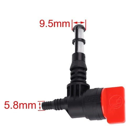 Hipa Fuel Shut Off Valve Kit For Generac 4000XL 6500XL 7500EXL 7000EXL 4000GCX 5500GCX 6500GCX 10000EXL 4000GCXE Generator # G080270 192980GS