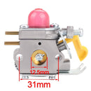 Hipa Carburetor Kit for Weedeater Featherlite SST25 FL20 FL23 FL26 FX26 Poulan P1500 P2500 P3500 Trimmer #530071822 530071752 C1U-W18-2
