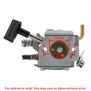 Carburetor Kit For Sthil BR400 BR420 BR420C BR340 BR380 BR320 Backpack Blower #4203-120-0601 4203-120-0603 4203-120-0605 with Cleaning Brush-5