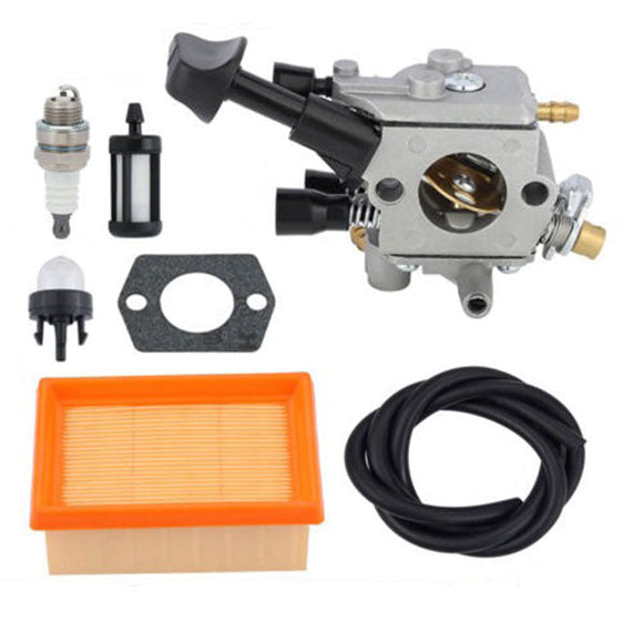 Carburetor Kit For Stihl BR430 BR350 BR450 63.3cc SR 450 430 Backpack Blower Mistblower / Sprayer # 4244-120-0606 C1Q-S220