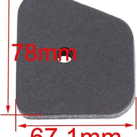 (5-Pack) 4180-120-1800 FS90R Air Filter for STIHL FS90 FS87 FC100 FC110 FC90 HL100 HL90 HT100 HT131 KM100 KM110 Trimmer