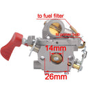Hipa Carburetor Kit For # 545008042 Craftsman 358.791170 358.791140 358.795920 33cc Gas Trimmer-4