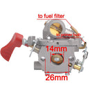 C1M-W44 Carburetor Kit for Poulan Pro PP338PT PP133 PP333 33cc Craftsman 358791170 358791140 358791140 358795920 Gas Trimmer Brushcutter-4