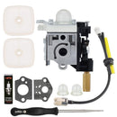 Hipa Carburetor with Tune Up Kit For Echo Trimmer GT200 GT200i GT200R GT201i GT201R GT-201EZR Replaces Zama RB-K75 Echo A021000742-1