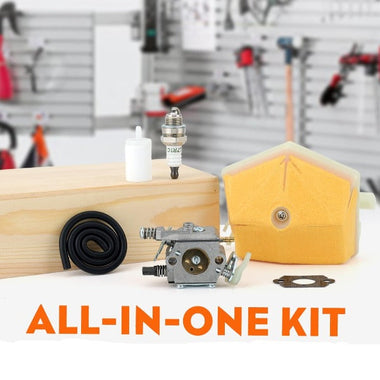 WT-170 Carburetor Kit For Husqvarna 50 51 55 Rancher Chainsaw Parts # 503281504 WT-170-1 Carb + 5038991-01 Air Filter Ignition Coil - 0