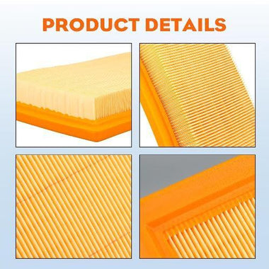 Hipa Air Filter For Generac OEM 0J8478 (0J8478S) - Parts for Standby Generator 14 to 22kw - 0