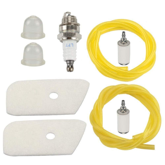 Air Filter Kit for Husqvarna 125L 128L 128CD 128LD 124L Trimmer Brushcutter With Primer Bulb Fuel Line # 530 15 02-53