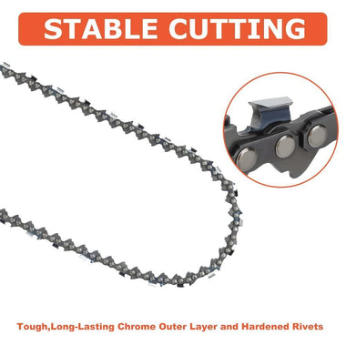 20 Inch MS290 Chain .325 Pitch .063 Gauge 81 DL For Stihl MS271 MS261 MS270 MS280 MS 260 290 024 026 028 Chainsaw 26RM3 81 22BPX081G - 0