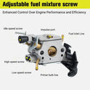 Hipa Carburetor Kit for Husqvarna 450E 450 445 445E Rancher Chainsaw # Replace for C1M-EL37B 5064504-01 5312156-01-7