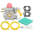 Hipa Carburetor Kit For Craftsman 358.791520 358.791370 358.791620 358.791010 358.791540 358.796600 358.791050 358.79101 944.514360 944.514361 Trimmer # C1U-W18-1