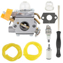 Carburetor Kit For Ryobi Homelite BC30 CS26 CS30 TP30 TP26 EX26 SS26 SS30 SX135 25cc 26cc 30cc trimmer tiller Edger leaf blower # C1U-H60 C1U-H62-1
