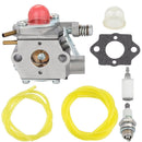 Hipa Carburetor Kit For Poulan PP110 PT3000 PL200 PL500 PL200 FL25 FL21 TE400 TE450 XT25 XT35 XT55 XT200 XT250 XT300 XT400 Trimmer # WT-631 530071635-7
