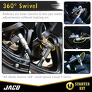 Lightning™ Tire Air Chuck Starter Kit - Patented | Open Flow, 1/4" F-NPT (Set of 7)-6