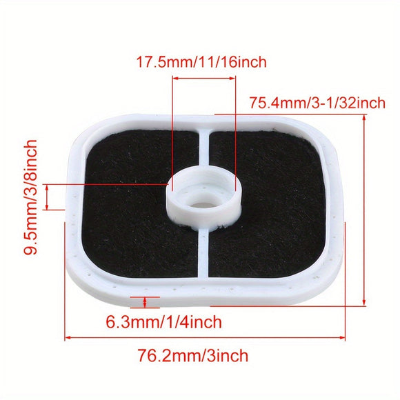 2pcs Hipa Air Filter For Echo A226000470 A226000471 A226000472 PAS-266 SRM-280 PB265 Trimmer