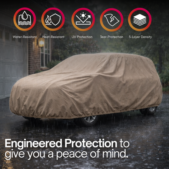 SUV Car Cover Large 200"L
