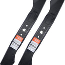 2-Pack 46 inch 942-04244A Blades for Cub Cadet LTX1045 LTX1046 XT1 XT2 LT46 RZT L46 Deck Mower Replace MTD 942-04290 742-04244 High-Lift-1