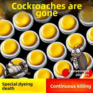 One Year No Cockroaches Home Cockroach Bait Sticker