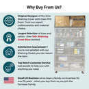 Storage Shelving Top Cover, 60"W x 24"D x 18"H, one side see through panel (Top Part ONLY)-5