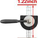 2-Pack 1/4 inch Heavy Duty Fuel Gas Shut-Off Valve Steel In-line Cut-Off ATV Lawn Mower for #Oregon 07-403 Scag 48568 Rotary 868-4
