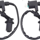 2 Pack Ignition Coil for GY6 50cc-150cc Taotao Kymco Scooter Moped Go Kart Replace 3051A-KBG-9000 3051A-LBD4-900 3051A-LLF5-C00 3051A-KFA5-90A-1