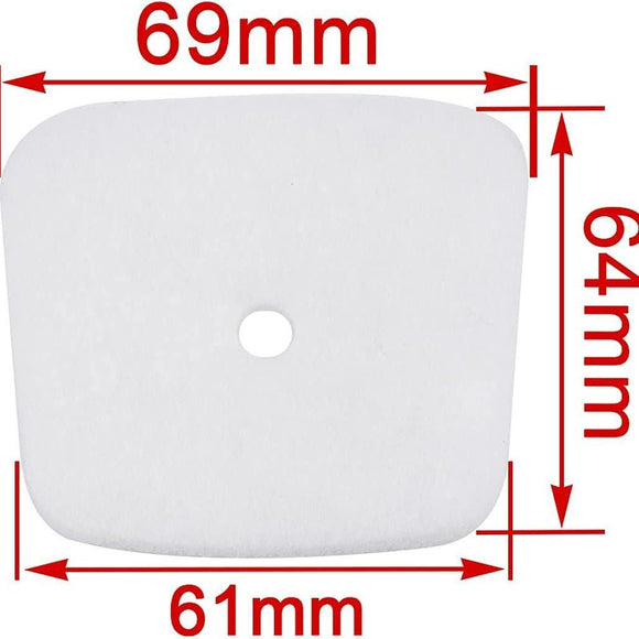 Hipa Air Filters Fits Mantis 7222 7222E 7222M Tiller / Cultivator Replace 13031004560 9066 100-416 (Pack of 5)