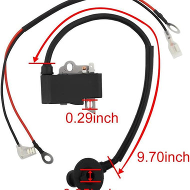 TS420 Ignition Coil with Wire for Stihl TS410 TS420 Cut Off Saw Replace 4238 400 1301 4238-400-1307 - 0