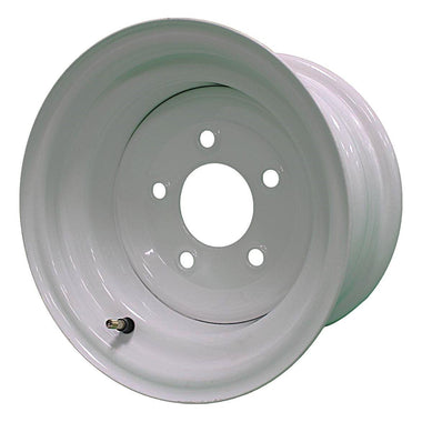 Antego bare 10x6 white trailer wheel with 5-lug 4.5 inches pattern and 2.83 inches center bore, 4-pack listing