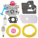 Hipa Carburetor Kit For Husqvarna 128LD 125L 124L Trimmer WeedEater Wacker Edger 28cc Up-1