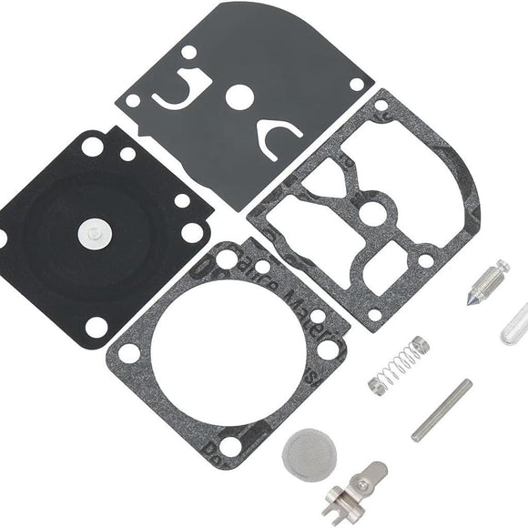 Hipa Carburetor Rebuild Kit RB-129 C1M-W26 Assembly for Poulan Pro PP3516 PP3816 PP4018 PP4218 PP4218AV PP4218AVX PPB3416 Chainsaw for ZAMA C1M-W47