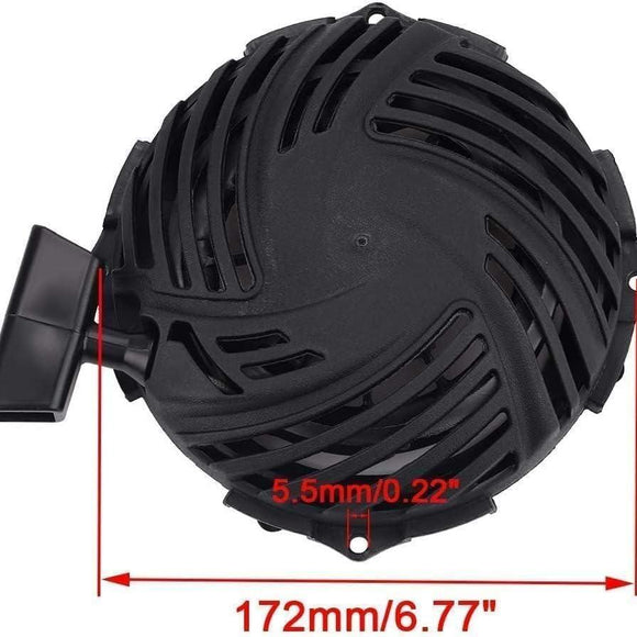 Hipa 593959 Recoil Rewind Starter for Briggs and Stratton 08P502 093J02 09P602 09P702 590588 591139 595355 593961 500E 140CC Troy Bilt TB554 Engines