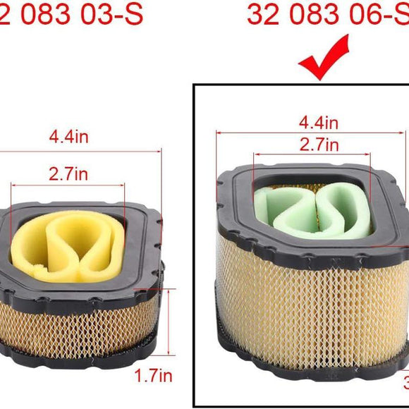 Air Oil Filter Kit For Kohler SV710 SV715 SV720 SV725 SV730 SV735 SV740 SV810 SV820 SV830 SV840 Courage PRO Engine Mower Cub Cadet S46 S48 S60
