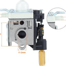Hipa Carburetor Kit For Echo SRM266 SRM266T SRM266S SRM266U PAS266 SHC266 PE266 Trimmer/Brushcutter Edger Hedge # A021003830 RB-K112-3