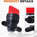 5-Pack 1/4-inch Inline Fuel Cut off Shut Off Valve for 493960 494768 698183 Oregon 07-406 for John Deere AM36141 AM107340 Toro 54-3150 1-603770-5